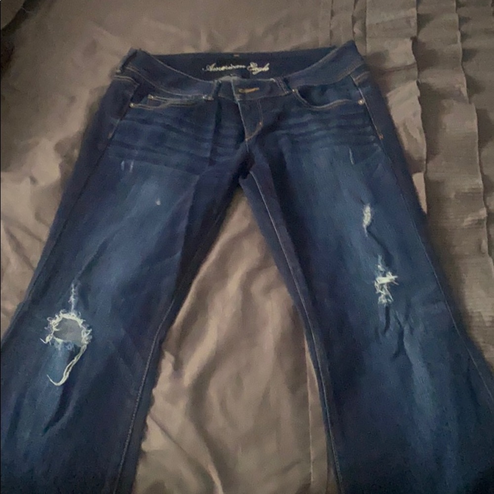 Wide leg American Eagle jeans